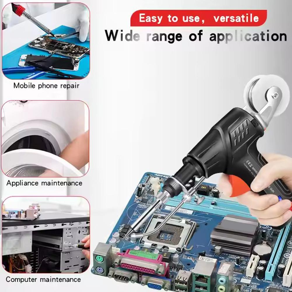 Industrial Laser Solder Iron - 60W Soldering Iron Set Internally Heated