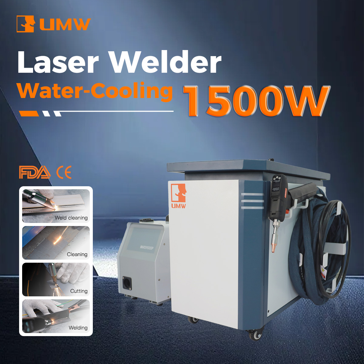 UMW 4 in 1 laser welding machi - огляд і ціна Industrial Laser Welder Constant