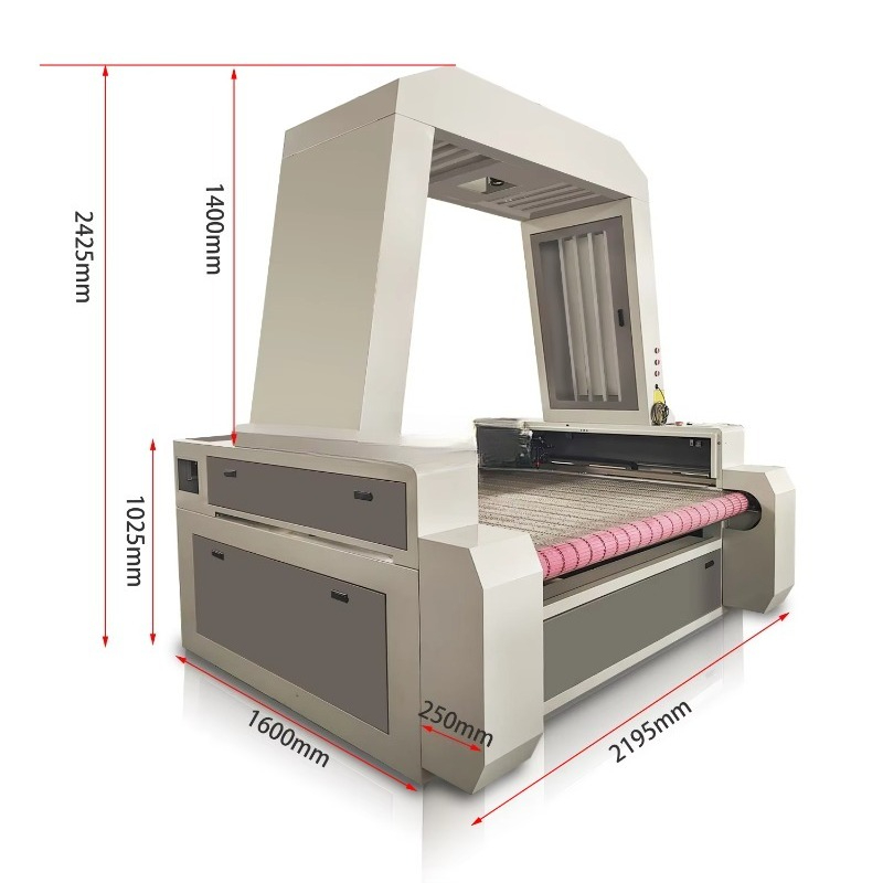 1610 CCD Camera Laser Cutting  - огляд і ціна Industrial Laser Fabric Cutter