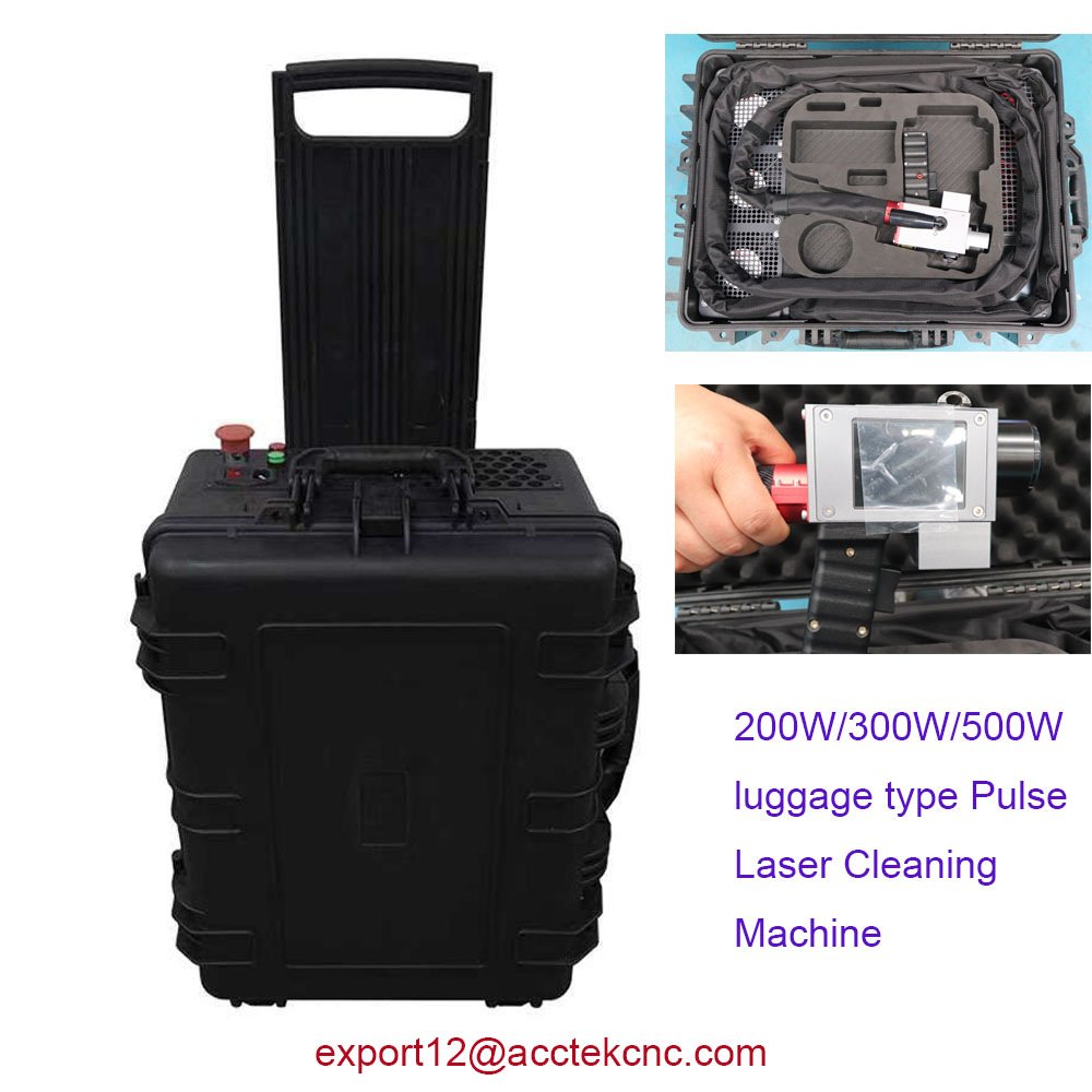 Low price 200W 300W 500w Suitc - огляд і ціна Portable Laser Rust Removal