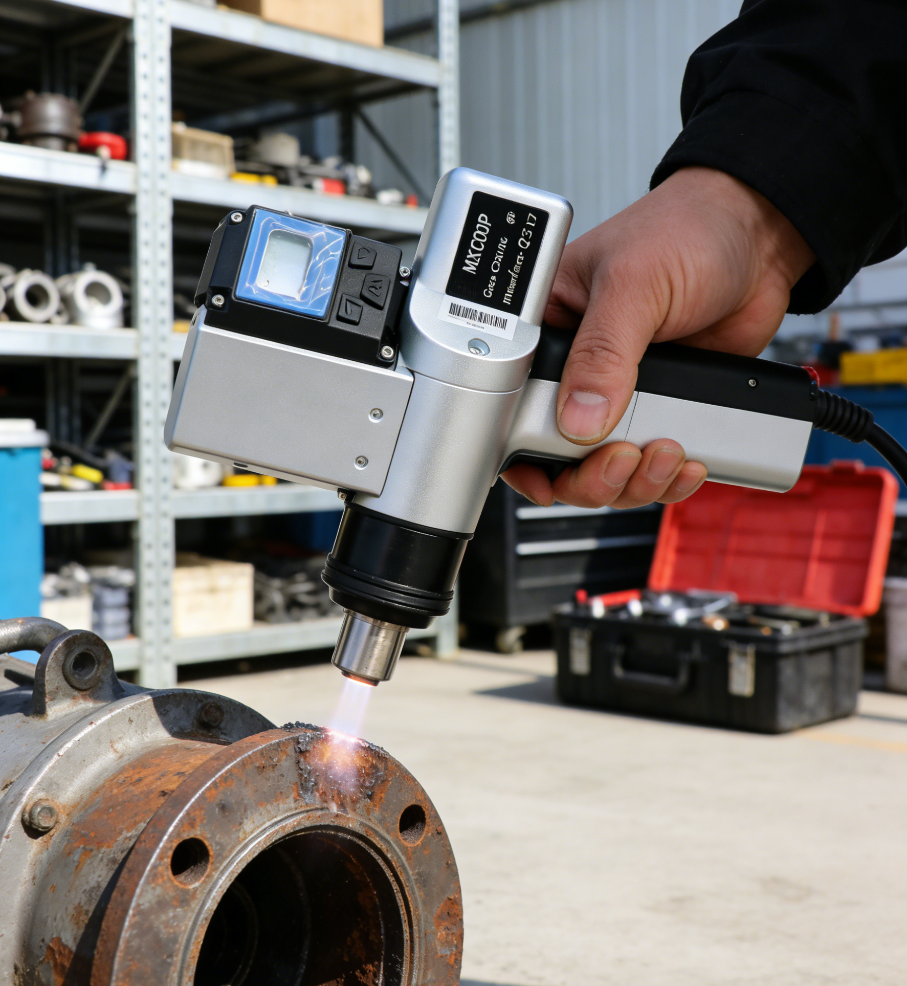 Maxcool MOPA Air Cooling Pulse - огляд і ціна Portable Laser Rust Removal