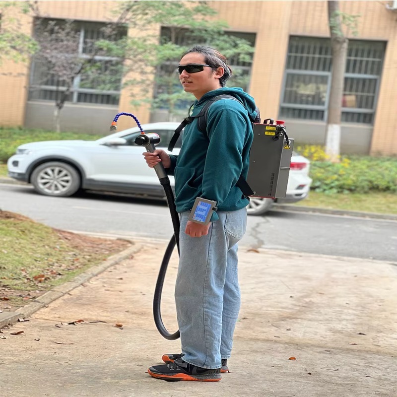 300W Backpack Pulse Laser Clea - огляд і ціна Industrial Laser Cleaning Equipment