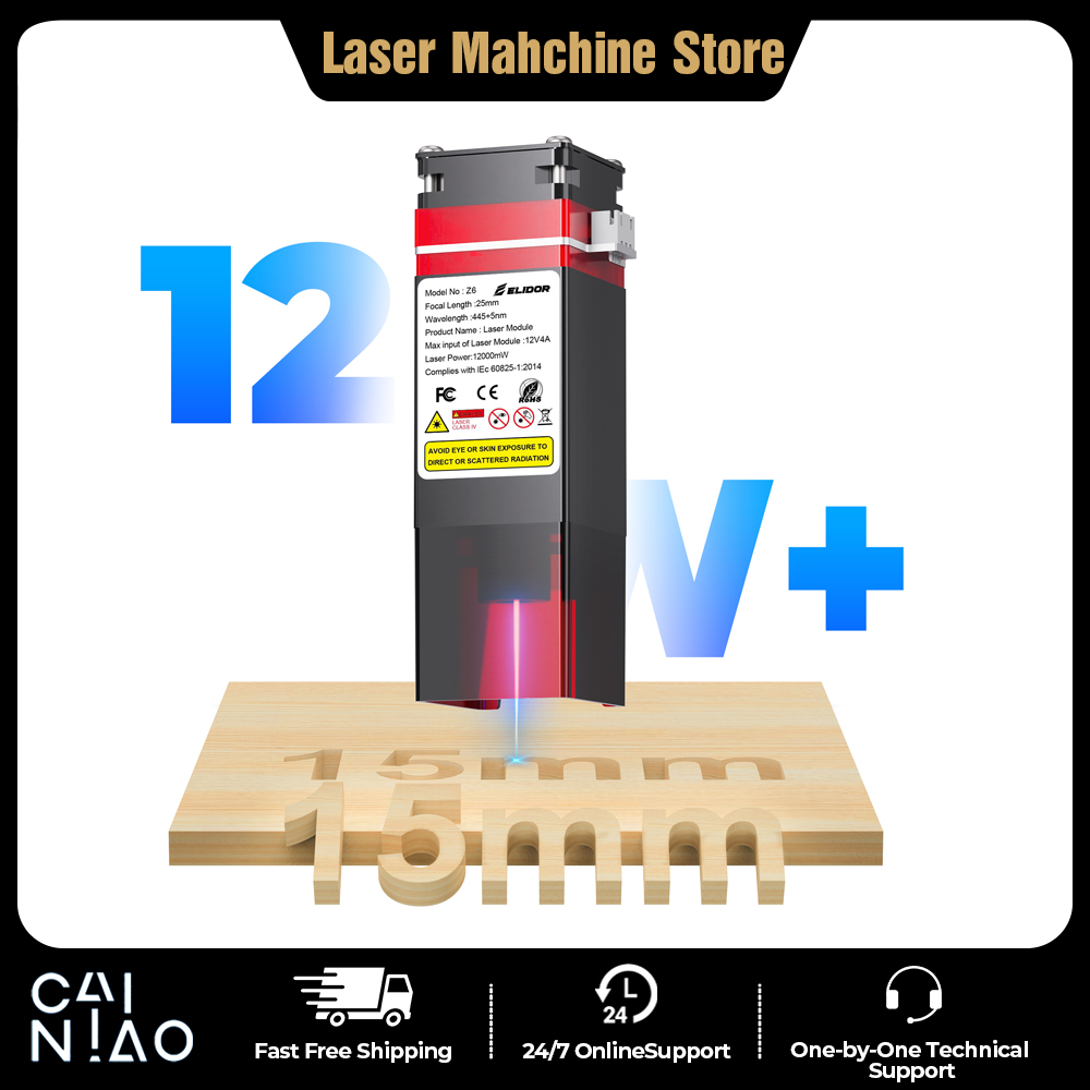 ELIDOR Z6 6W/12W Laser Module  - огляд і ціна Diode Laser Module
