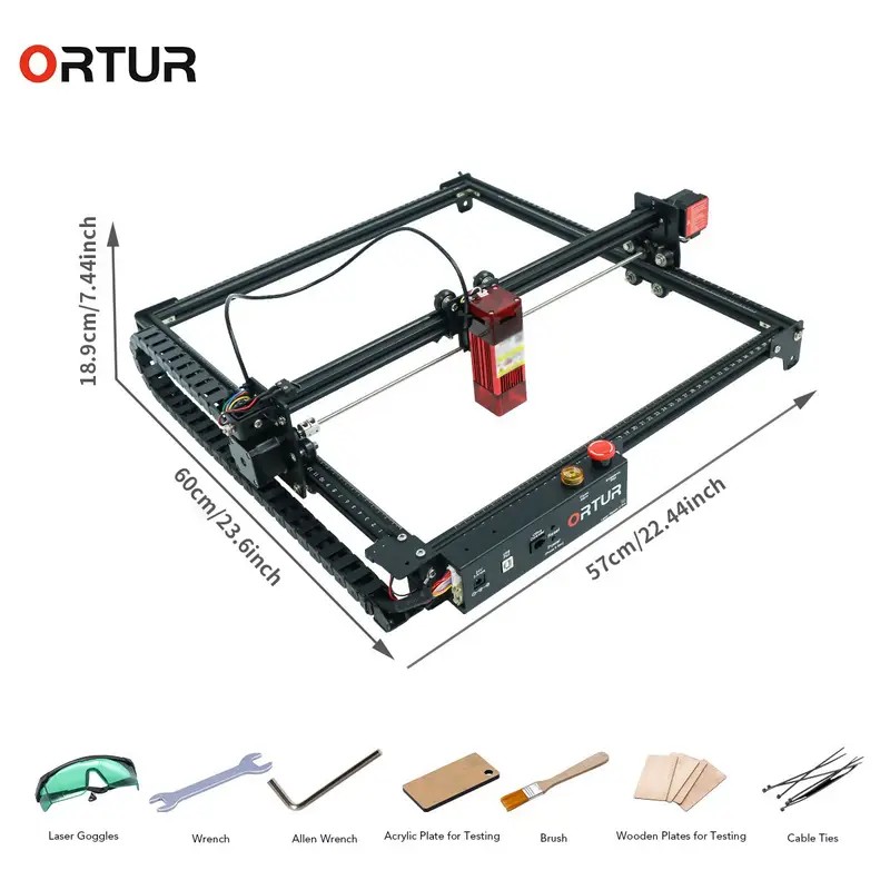 ORTUR Laser Master 2 S2 Pro LU - огляд і ціна Industrial Acrylic Laser Cutter
