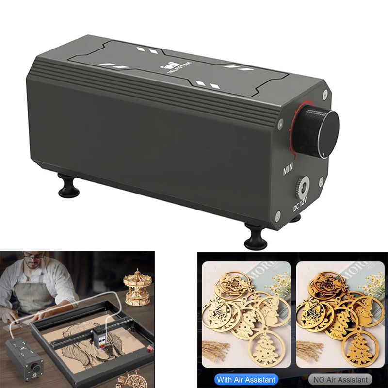 Air Assist Compressor Laser Ai - огляд і ціна Industrial Acrylic Laser Cutter