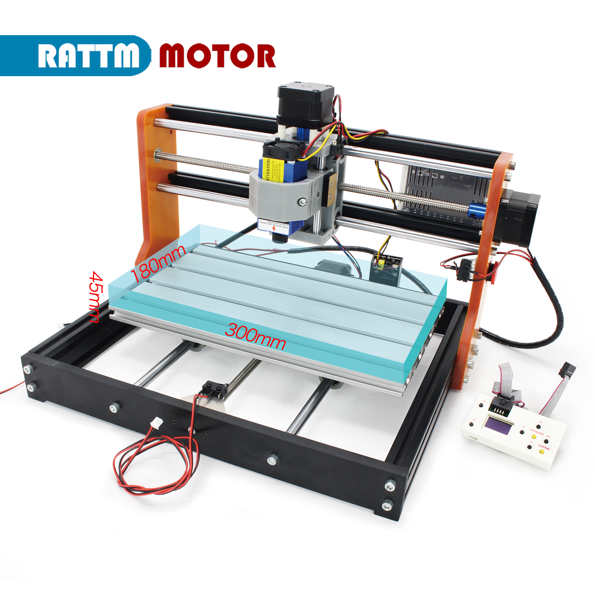 【EU&USA Stock】CNC 3018 PRO Las - огляд і ціна Industrial Acrylic Laser Cutter