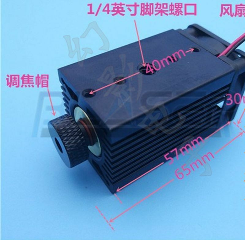Focusable 520nm 100mW Grass Gr - огляд і ціна Diode Laser Module