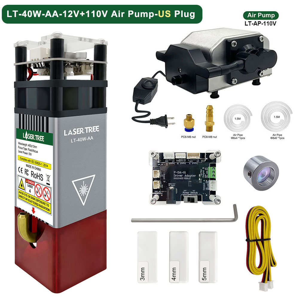 LASER TREE 5W Laser Module wit - огляд і ціна Industrial Acrylic Laser Cutter