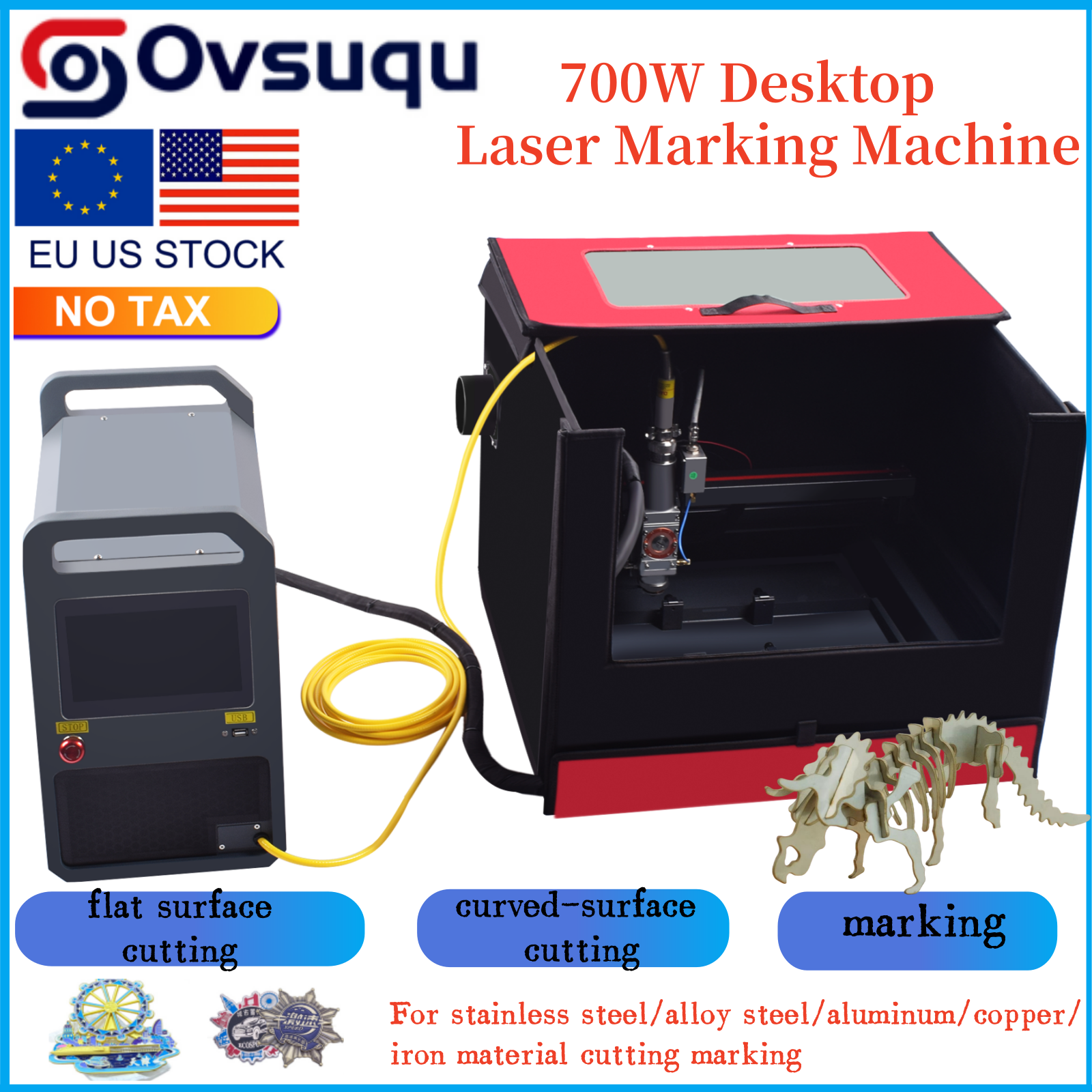 [EU/US] Desktop 220V 50Hz Lase - огляд і ціна Industrial Laser Metal Cutting Machine