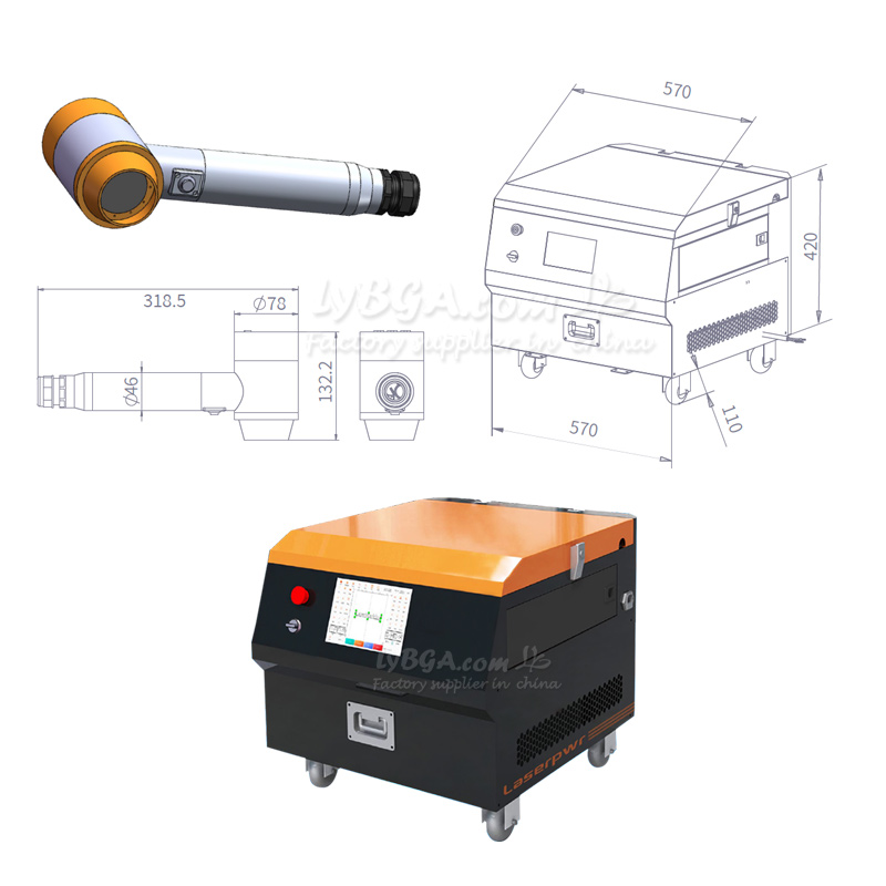 Rust Removal Cleaning Machine  - огляд і ціна Industrial Laser Applications