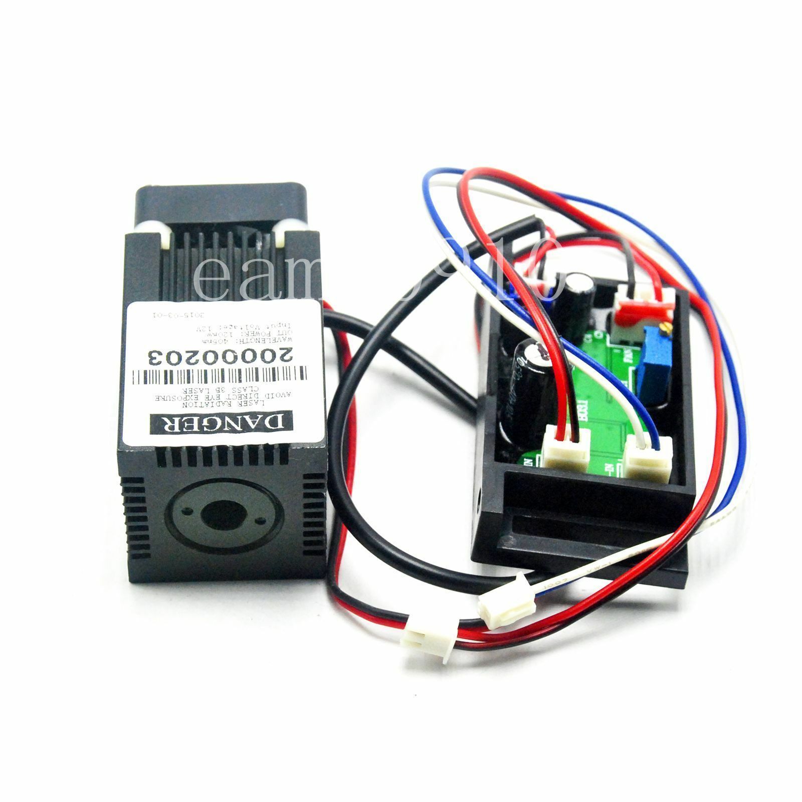 445nm 450nm 300mW 12V Blue Dot - огляд і ціна Diode Laser Module