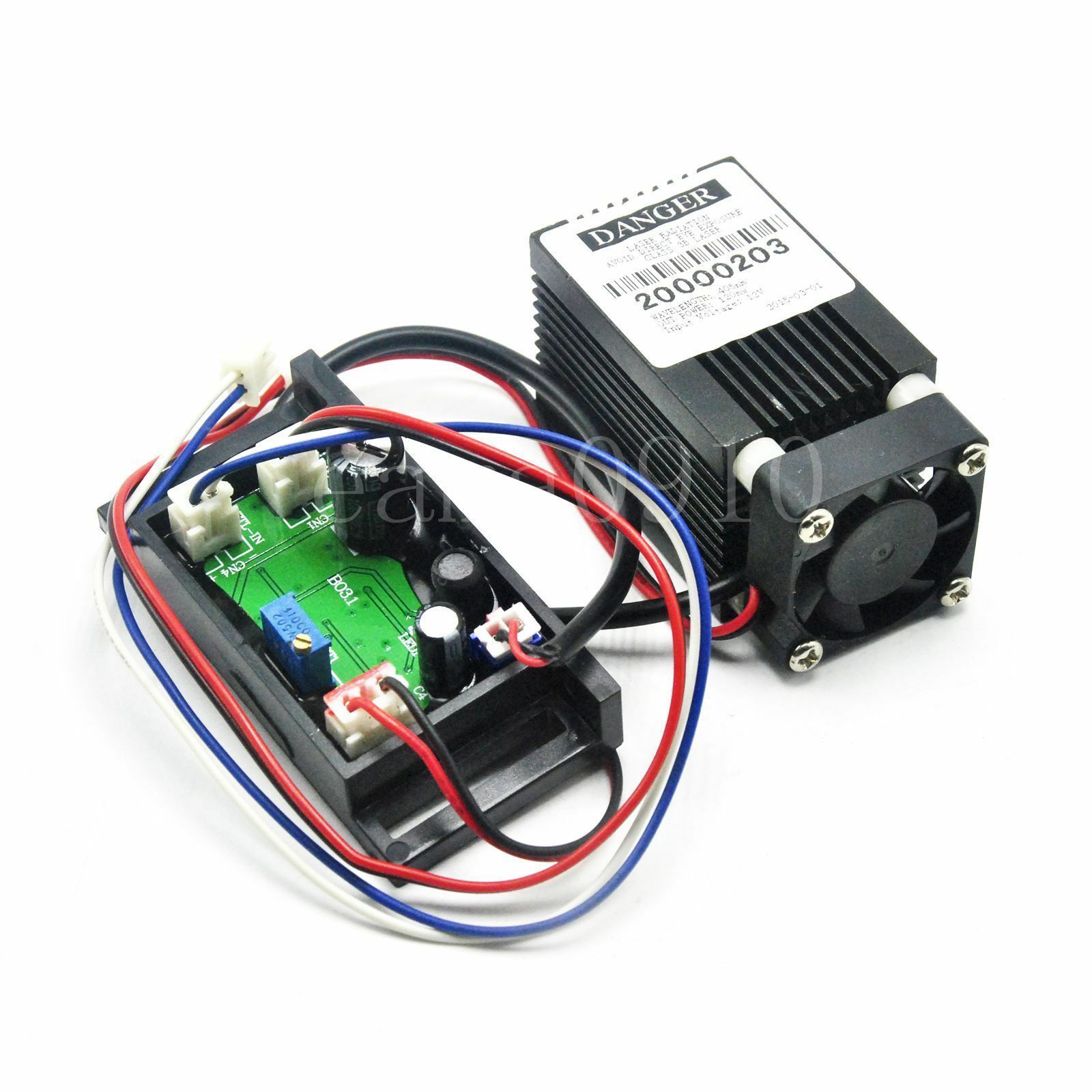 445nm 450nm 300mW 12V Blue Dot - огляд і ціна Diode Laser Module