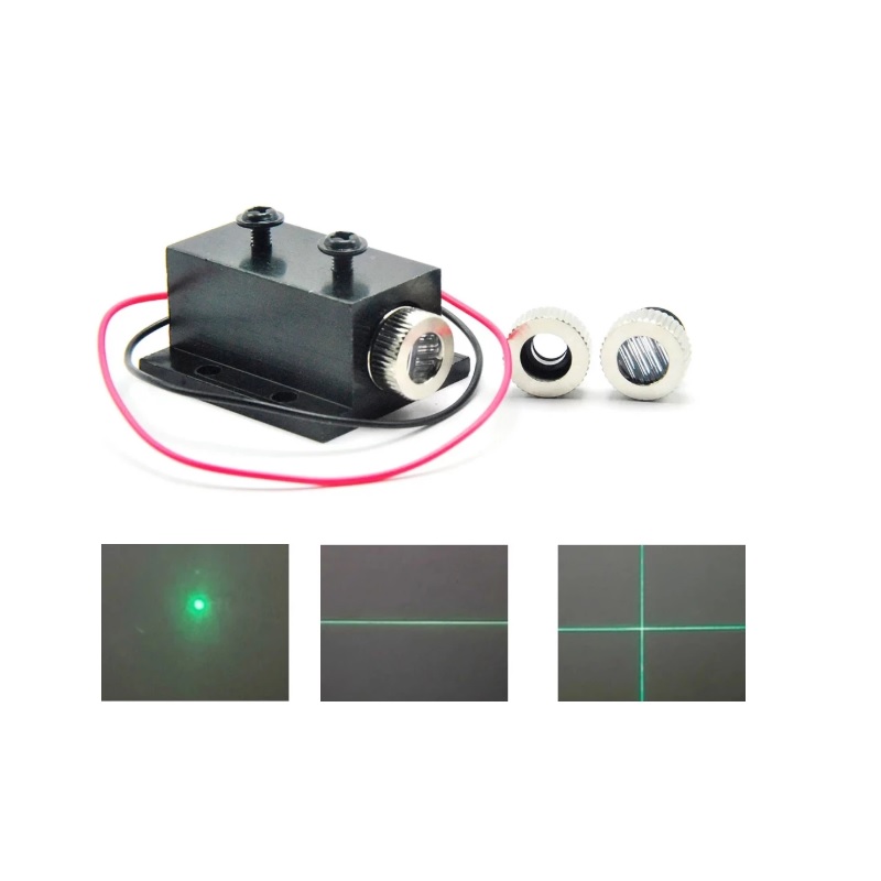 Focusable 515nm 520nm 50mw Gre - огляд і ціна Diode Laser Module